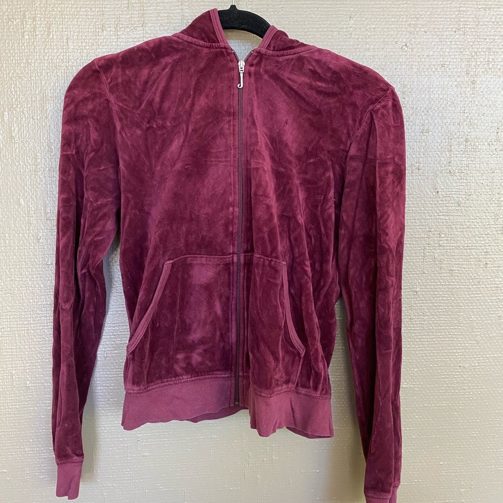 💖Juicy Couture Maroon Track Jacket